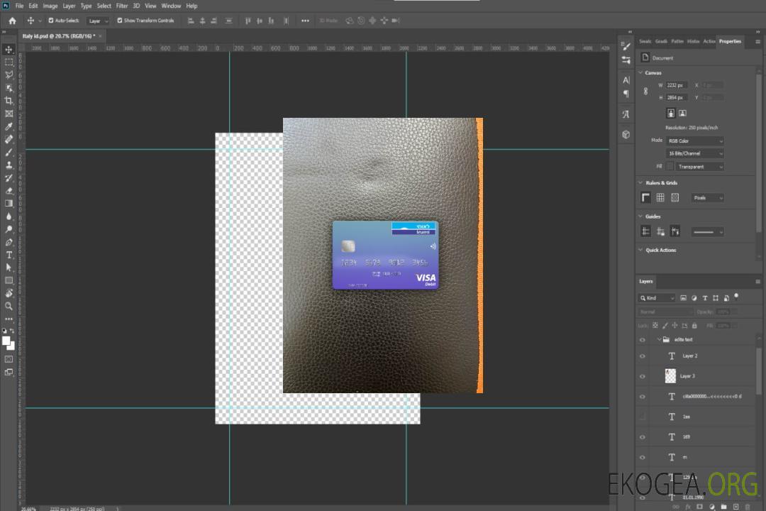 Banque d'Israël Leumi visa carte de débit photolook , template Banque d'Israël Leumi visa carte de débit photolook , template
